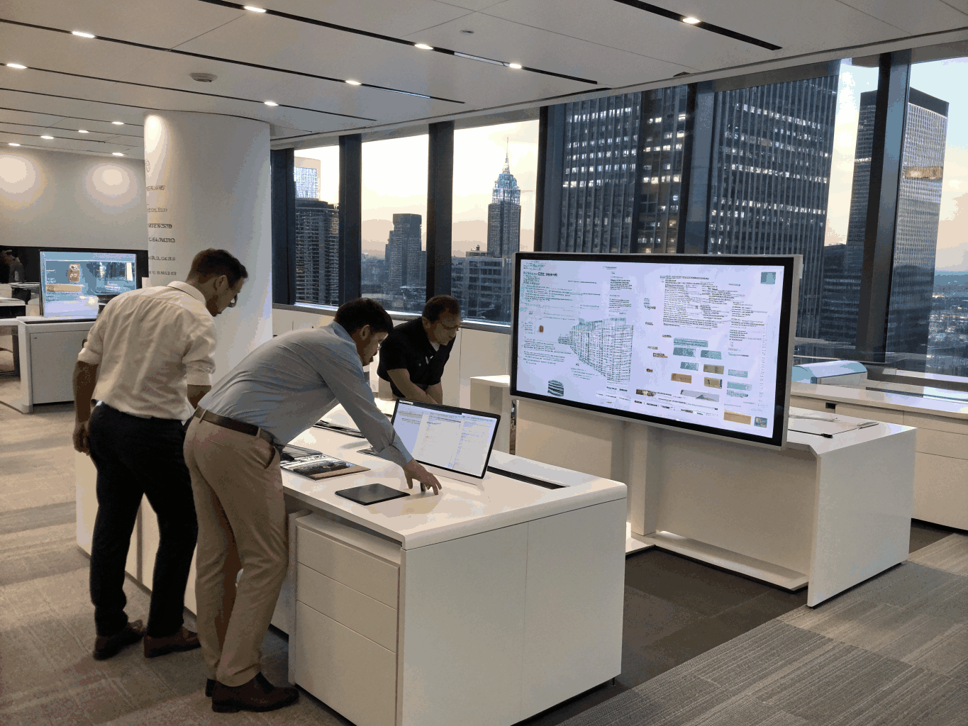 Team coordination workspace for field technicians
